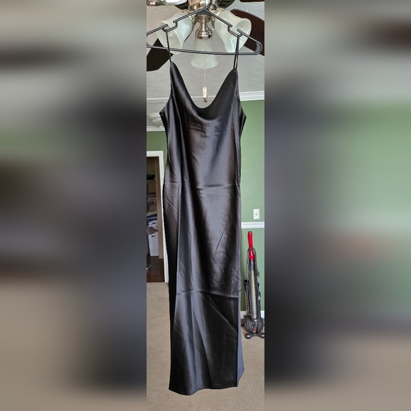 The Drop Scarlett Cowl Neck Slip Dress #1008 - Picture 3 of 8